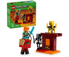 LEGO® Minecraft Lavos mūšis Nether dimensijoje (21266)