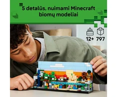 LEGO® Minecraft® Mini biomai Konstravimo rinkinys 21589