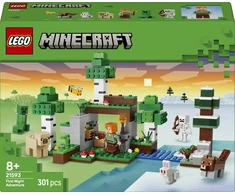 LEGO® Minecraft® Pirmosios nakties nuotykis, žaislas 21593