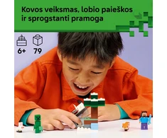 LEGO® Minecraft® Styvo nuotykis taigoje Dovana 21583