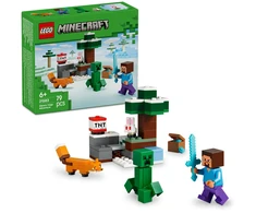 LEGO® Minecraft® Styvo nuotykis taigoje Dovana 21583