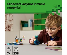 LEGO® Minecraft® Susirėmimas su prižiūrėtoju Suvenyras 21274