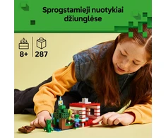 LEGO® Minecraft® TNT džiunglių namas, žaislas 21275