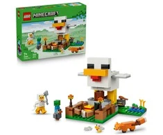 LEGO® Minecraft® Viščiukų ūkis, konstravimo žaislas, 21585