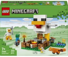LEGO® Minecraft® Viščiukų ūkis, konstravimo žaislas, 21585