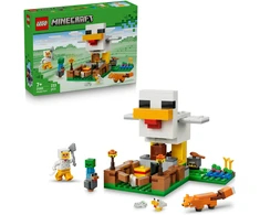 LEGO® Minecraft® Viščiukų ūkis, konstravimo žaislas, 21585