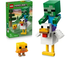 LEGO® Minecraft® Vištų raitelis Konstravimo žaislas 21582