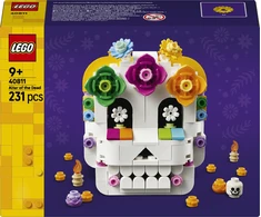 LEGO® mirusiųjų altorius Día De Los Muertos kaukolės dekoras 40811