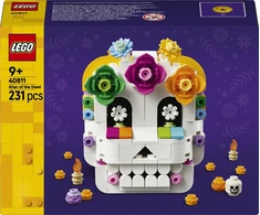 LEGO® mirusiųjų altorius Día De Los Muertos kaukolės dekoras 40811