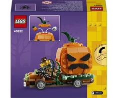 LEGO® moliūgo žibinto formos pikapas Žaislinio Helovino rankdarbio rinkinys 40822