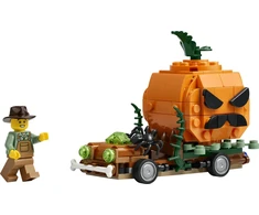 LEGO® moliūgo žibinto formos pikapas Žaislinio Helovino rankdarbio rinkinys 40822