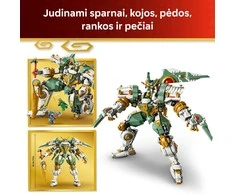 LEGO® NINJAGO® 15-ųjų metinių Lloyd robotas-titanas, 71860