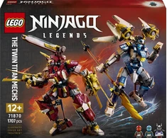 LEGO® NINJAGO® Du robotai-titanai veiksmo figūrėlės 71870