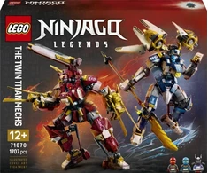 LEGO® NINJAGO® Du robotai-titanai veiksmo figūrėlės 71870