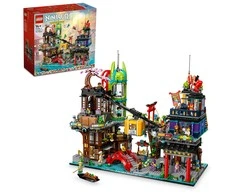 LEGO® NINJAGO® miesto turgavietės 71799 Konstravimo rinkinys (6 163 detalės) 71799