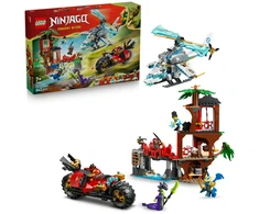 LEGO® NINJAGO® Nindzių transporto priemonės ir namelio medyje gynyba 71857