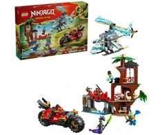 LEGO® NINJAGO® Nindzių transporto priemonės ir namelio medyje gynyba 71857