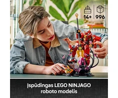 LEGO® Ninjago Ugnies riteris-robotas (71846)