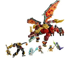 LEGO® NINJAGO® Wyldfyre transformuojamas drakonas-robotas 71868
