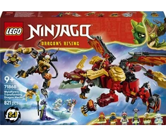 LEGO® NINJAGO® Wyldfyre transformuojamas drakonas-robotas 71868