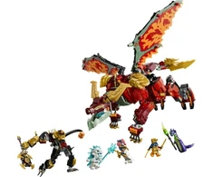LEGO® NINJAGO® Wyldfyre transformuojamas drakonas-robotas 71868