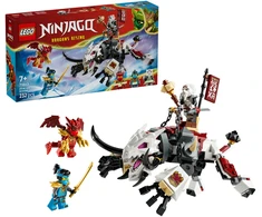 LEGO® NINJAGO® Zilvar ir drakonas-pabaisa Grimtak 71863