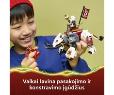 LEGO® NINJAGO® Zilvar ir drakonas-pabaisa Grimtak 71863