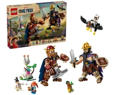 LEGO® ONE PIECE Dorry prieš Brogy – Mažojo sodo milžinai 75644