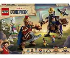 LEGO® ONE PIECE Dorry prieš Brogy – Mažojo sodo milžinai 75644