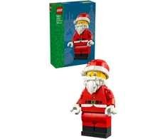 LEGO® padidinta Kalėdų Senelio minifigūrėlė, kalėdinis žaislas ir dekoracija 40820