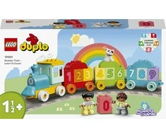 LEGO® DUPLO® Man pirmasis skaičių traukinys – išmok skaičiuoti (10954) 10954