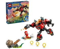 LEGO® Sonic the Hedgehog Knuckles prieš Dr. Eggman robotą Egg Crusher (77005)