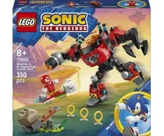 LEGO® Sonic the Hedgehog Knuckles prieš Dr. Eggman robotą Egg Crusher (77005)