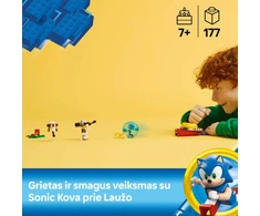 LEGO® Sonic the Hedgehog™: Sonic kova prie laužo 77001