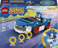 LEGO® Sonic the Hedgehog™ Sonikas: greitaeigis automobilis Žaibas 77117
