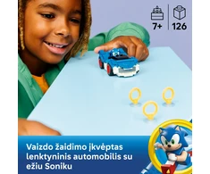 LEGO® Sonic the Hedgehog™ Sonikas: greitaeigis automobilis Žaibas 77117