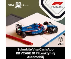 LEGO® Speed Champions F1® lenktyninis automobilis Visa Cash App RB VCARB 01 (77246)