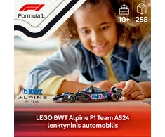 LEGO® Speed Champions Lenktyninis automobilis BWT Alpine F1® Team A524 (77248)