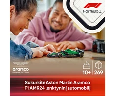 LEGO® Speed Champions Lenktyninis automobilis Aston Martin Aramco F1® AMR24 (77245)