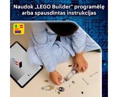 LEGO® Star Wars™ Mandaloriečio ir Grogu greitaeigis motociklas 75436