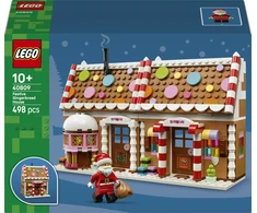LEGO® šventinis meduolinis namelis, kalėdinis žaislas vaikams 40809