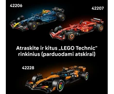 LEGO® Technic F1® bolidas „Aston Martin Aramco AMR25“ 42240