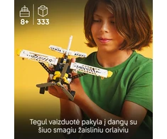 LEGO® Technic Krūmynų lėktuvas Orlaivis Dovana vaikams 42198