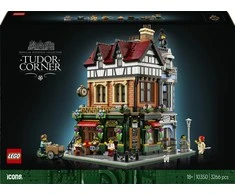 LEGO® Icons Tiudorų stiliaus kampinis namas (10350)