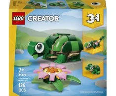 LEGO® Vėžlys su vandens lelijos žiedu