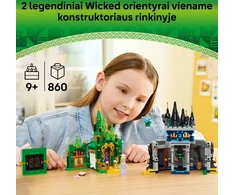 LEGO® Wicked Emerald City ir Kiamo Ko pilis Žaislas 75689