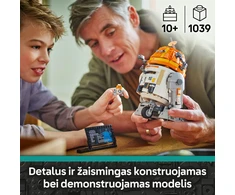 LEGO® Star Wars Astromechaninis droidas Čioperis (C1-10P) (75416)