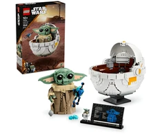 LEGO® Star Wars™ Grogu su skraidančiu vežimėliu (75403)
