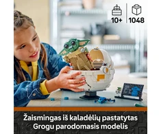 LEGO® Star Wars™ Grogu su skraidančiu vežimėliu (75403)
