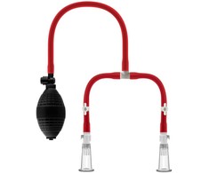 Blush Temptasia Nipple Squeeze Pump System - Adjustable Acrylic Set
